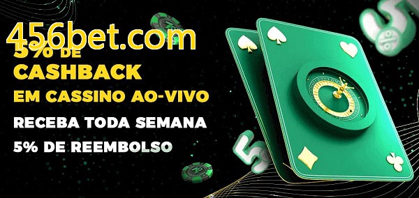 Promoções do cassino ao Vivo 456bet.com